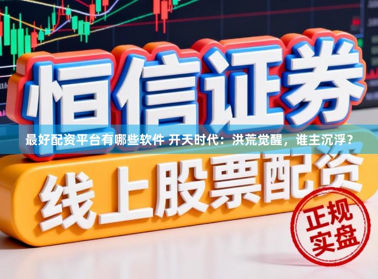 最好配资平台有哪些软件 开天时代：洪荒觉醒，谁主沉浮？