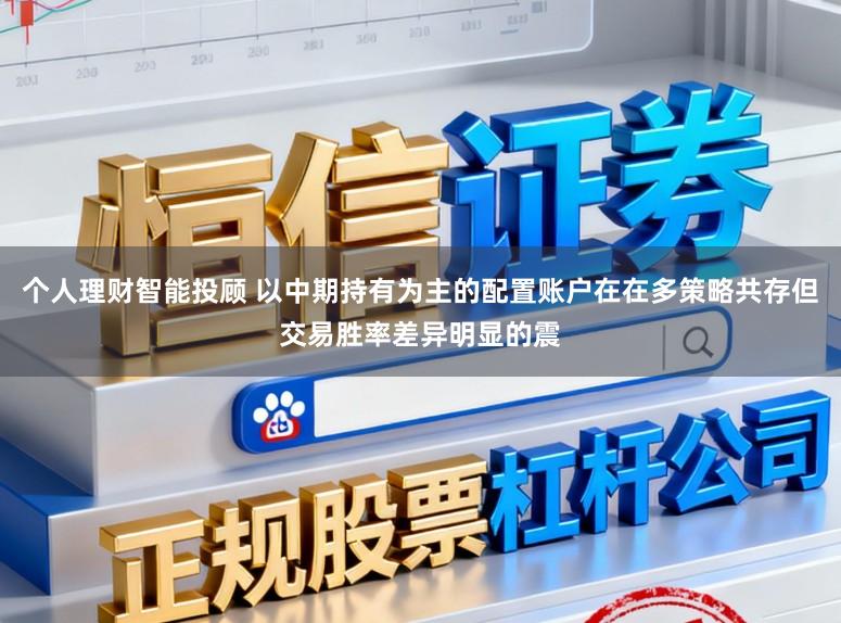 个人理财智能投顾 以中期持有为主的配置账户在在多策略共存但交易胜率差异明显的震