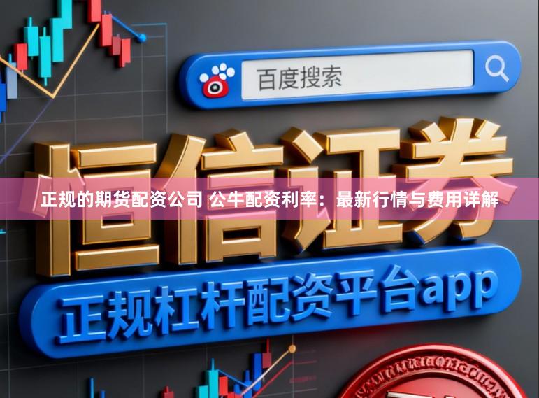 正规的期货配资公司 公牛配资利率：最新行情与费用详解